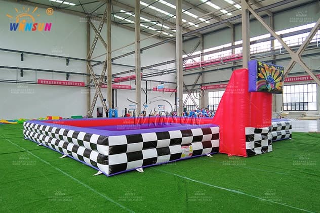 commercial bumper car inflatable race arena