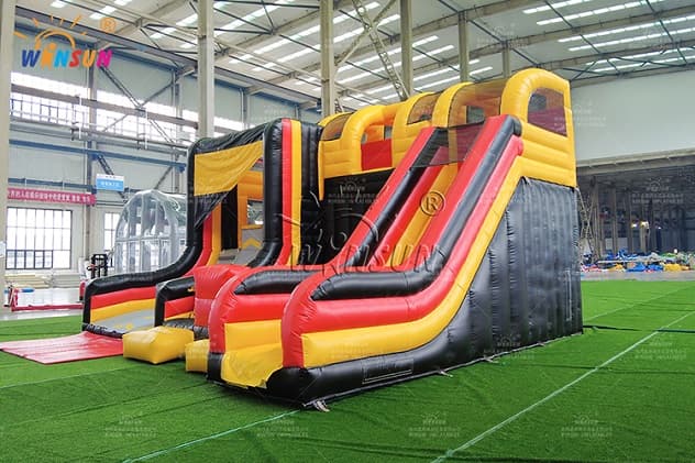 wholesale custom inflatable warped wall warrior game