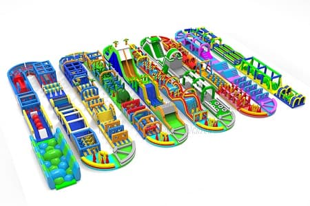 WSA-002 Giant Obstacle Course Inflatable Theme Park
