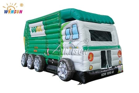 WSC-490 Inflatable Garbage Truck Bounce House