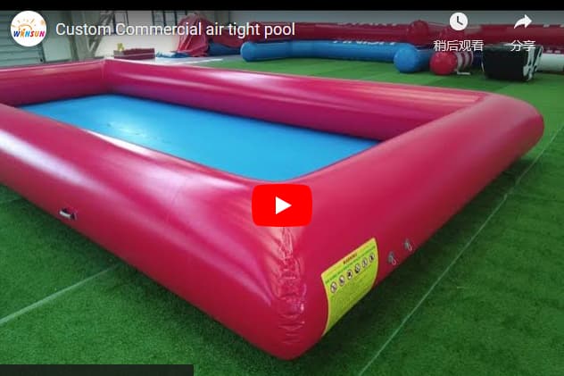 Custom Commercial Air Tight Pool