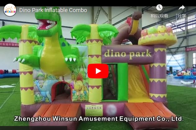 Dino Park Inflatable Combo