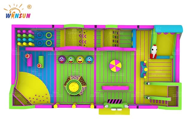 indoor inflatable theme park