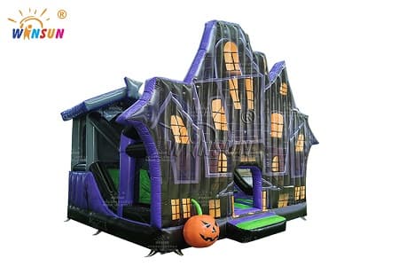 WSC-484 Halloween Haunted House Inflatable Combo