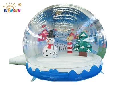WSX-095 Christmas Inflatable Snow Globe with snowman