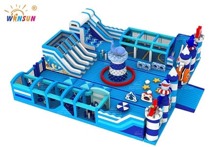 WSA-009 Inflatable Themepark Game Center