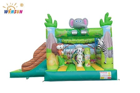 Jungle Animal Jumping Castle