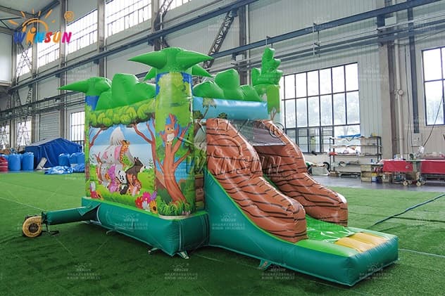 wholesale Jungle Animal Jumping Castle