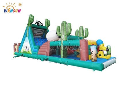 WSP-409 Shaun the Sheep Inflatable Obstacle Course