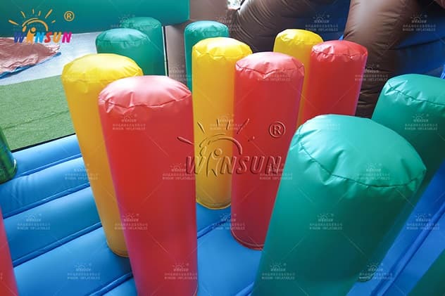 wholesale Shaun the Sheep inflatable obstacle course price