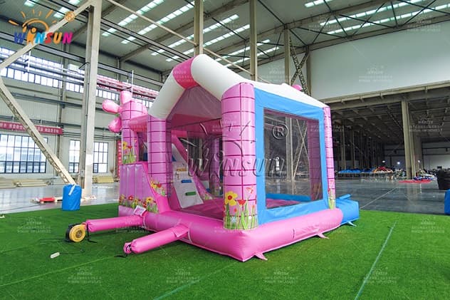 commercial butterfly & flowers Inflatable Combo for adults