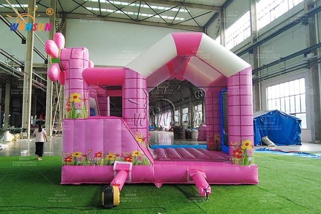 outdoor commercial butterfly & flowers Inflatable Combo