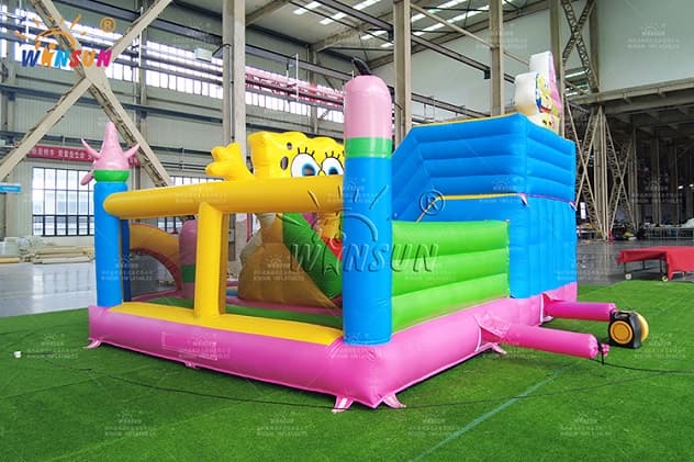 giant spongebob inflatable playground manufacturer