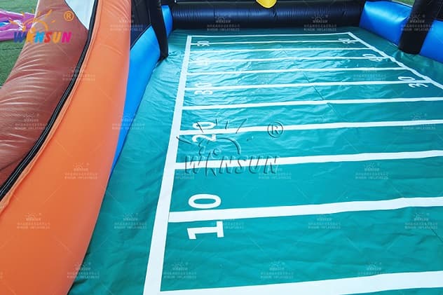 outdoor american football theme inflatable sport game