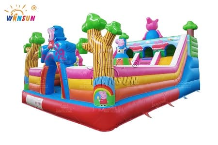 WSL-153 Peppa Pig theme Inflatable Fun Land