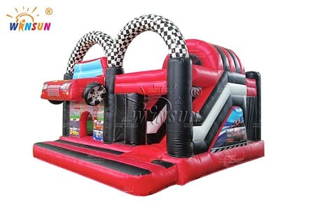 WSC-511 Car Theme Inflatable Combo Jumping Castle