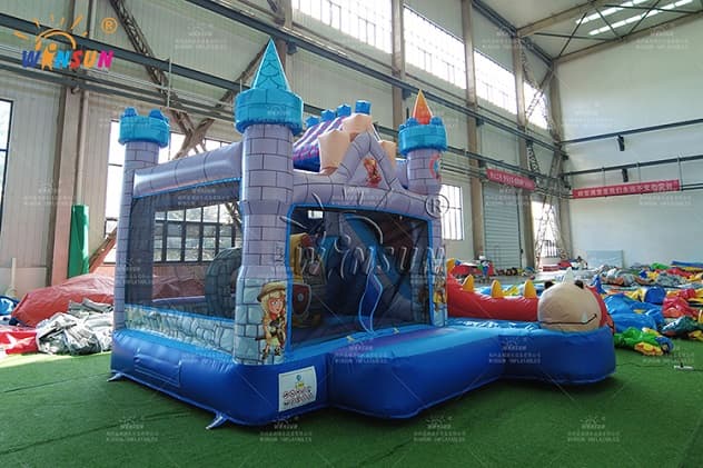 Dragons Knights Bouncy Castle with Slide price