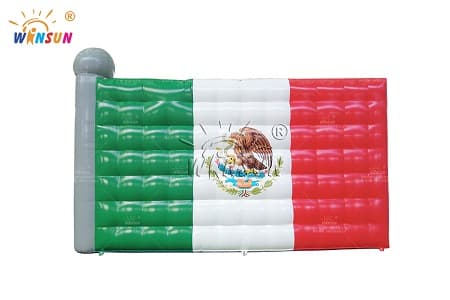 WSD-122 Inflatable Mexican Flag Model
