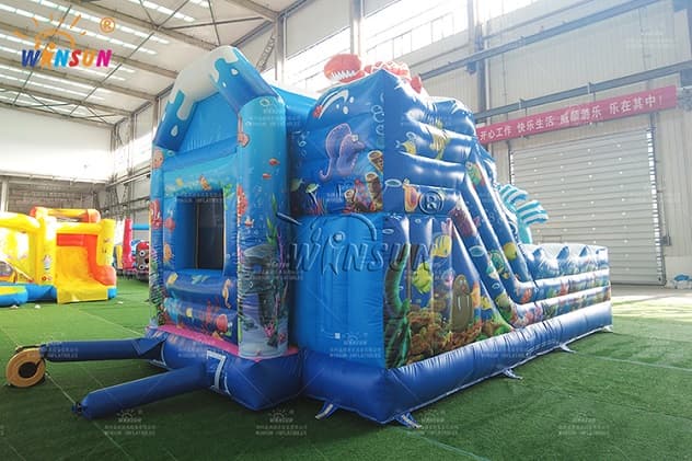 adult inflatable ocean park combo