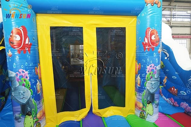cheap inflatable ocean park combo