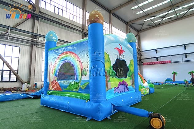 commercial the underwater world inflatable combo