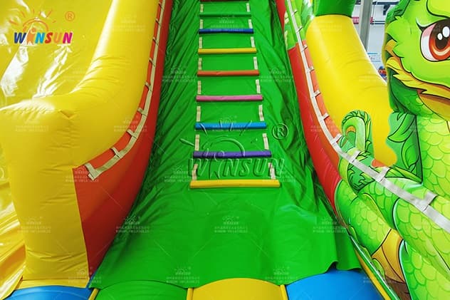 huge fire dragon inflatable slide price