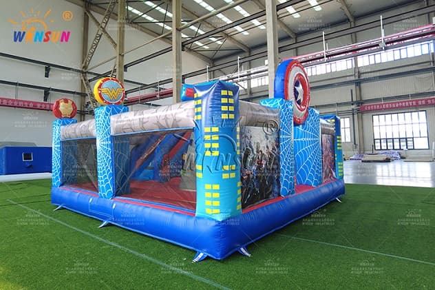 indoor Avengers theme inflatable playland
