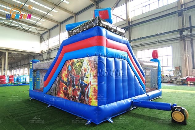 adults Avengers theme inflatable playland