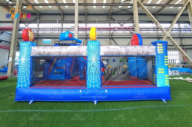 cheap Avengers theme inflatable playland