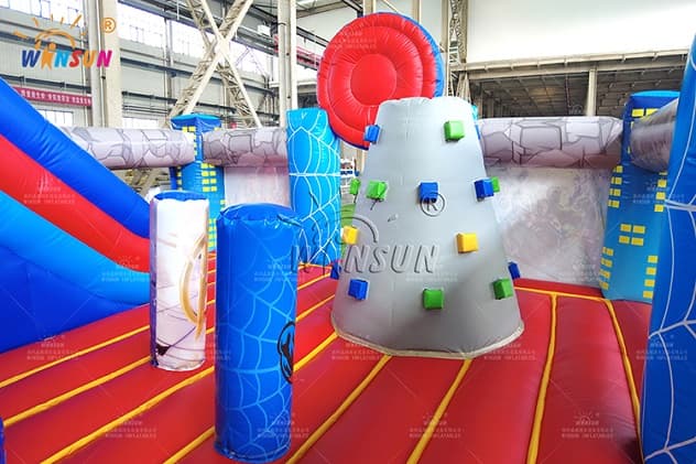 wholesale Avengers theme inflatable playland