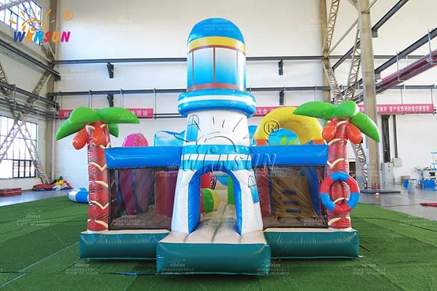 beach theme inflatable jumper combo for sale