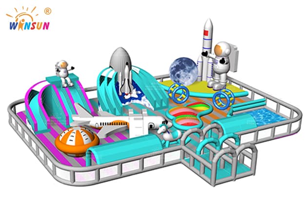 Aerospace theme floating Play Land (
