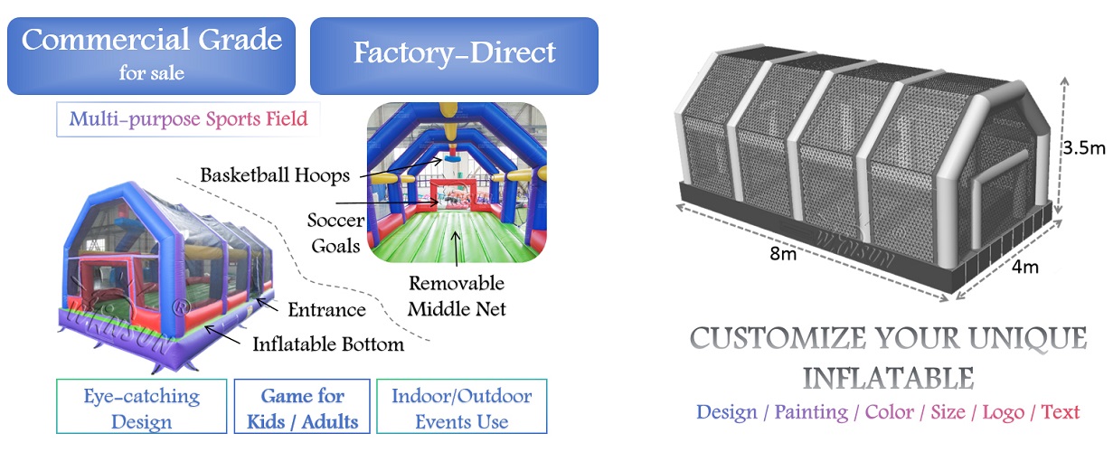 All In 1 Multi-functional Sport Arena Inflatable