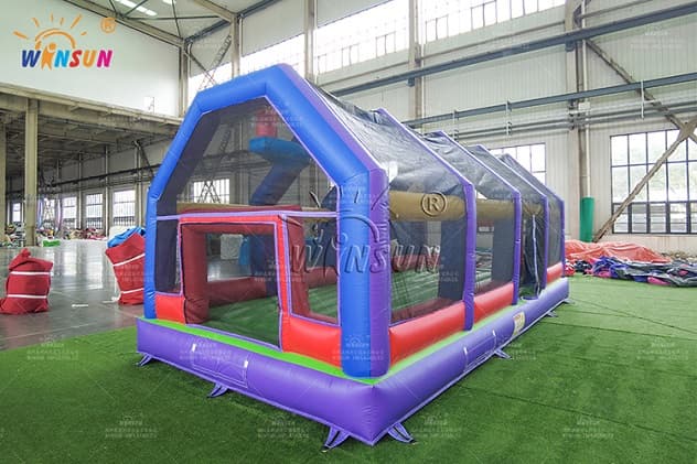 commercial all in 1 multifunctional sport arena inflatable