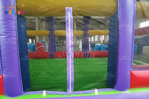 cheap wholesale all in 1 multifunctional sport arena inflatable