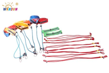 Elastic Ropes and Velcro Belts