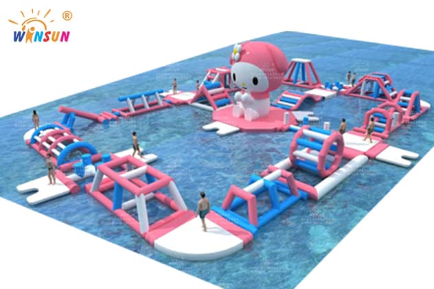 floating airtight water park project
