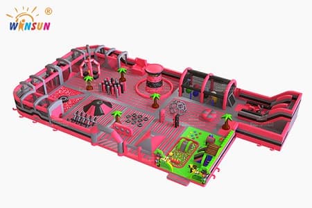 WSA-019 Inflatable Theme Park for Kids