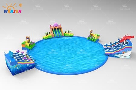WSR-019 Sea World Themed Inflatable Water Park