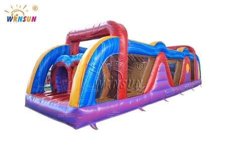 WSP-457 Obstacle Course Marble Inflatable