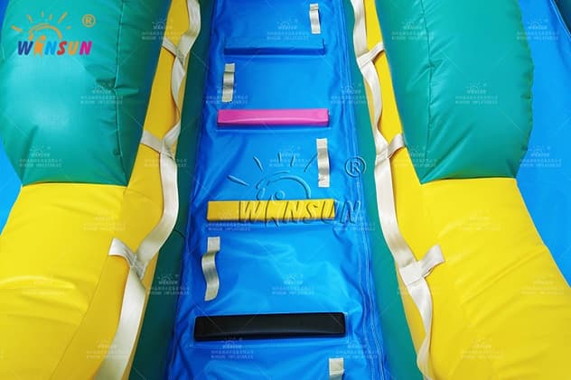 buy pirate theme inflatable dual lane slide