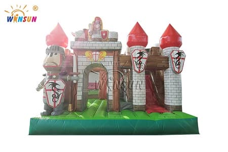 WSC-523 Inflatable Jumping Castle Knight Combo