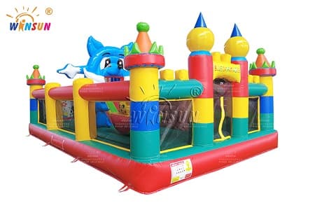 Inflatable Blue Cat paradise