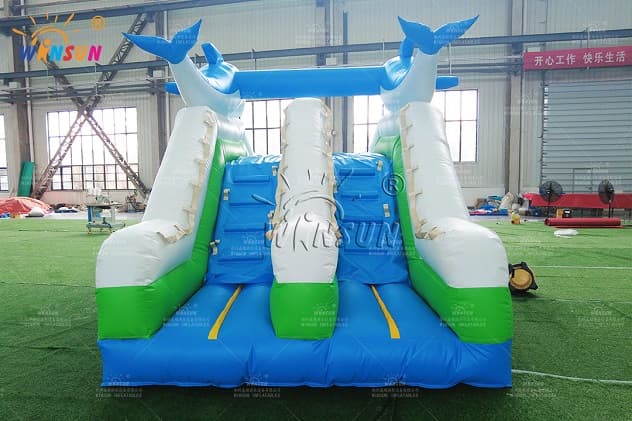 Inflatable water slide for sale