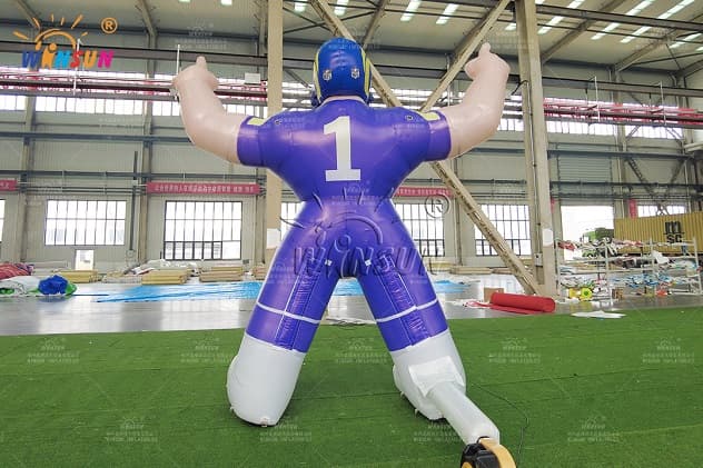 Bulk Order Inflatable Football Rugby Players for Commercial Use