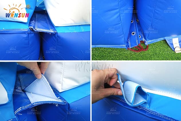 WINSUN Brand Outdoor Inflatable Snow Slide Commercial Use