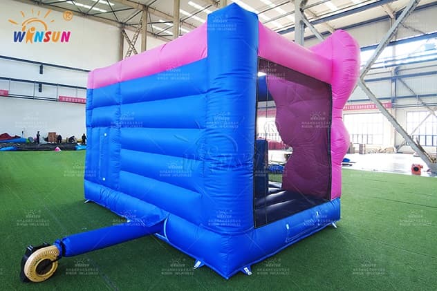 Factory Direct Stitch Themed Inflatable Bounce House for Amusement Parks