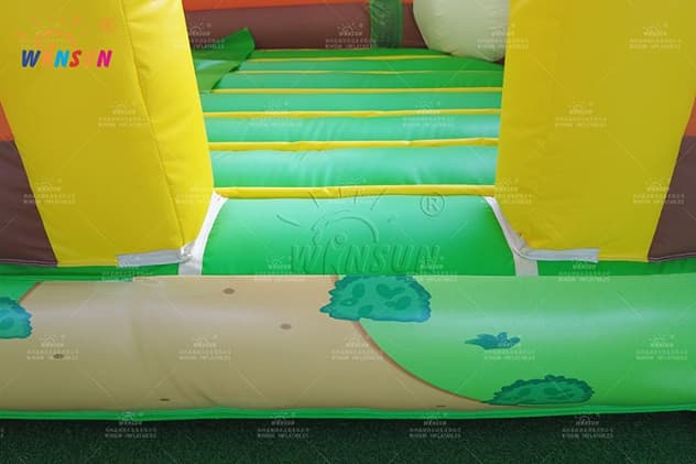 Outdoor Panda Theme Inflatable Slide for Carnivals and Birthday Parties