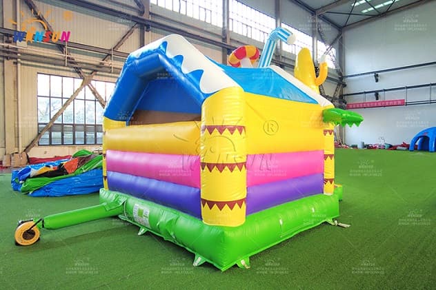 WINSUN Brand 5x4m Commercial Inflatable Play Combo for Outdoor Use