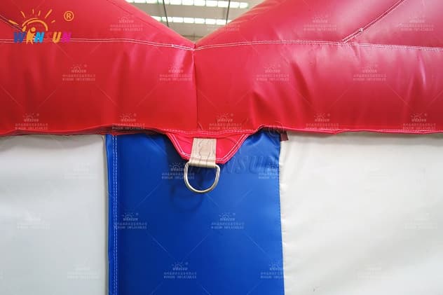 3m Tall Inflatable Game Structure with Ring Toss and Frisbee
